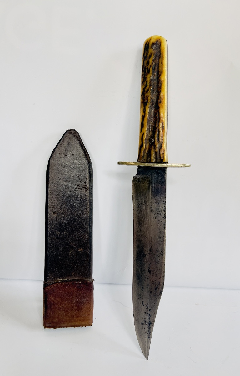Wingfield And Rowbothan Sheffield Bowie Knife 